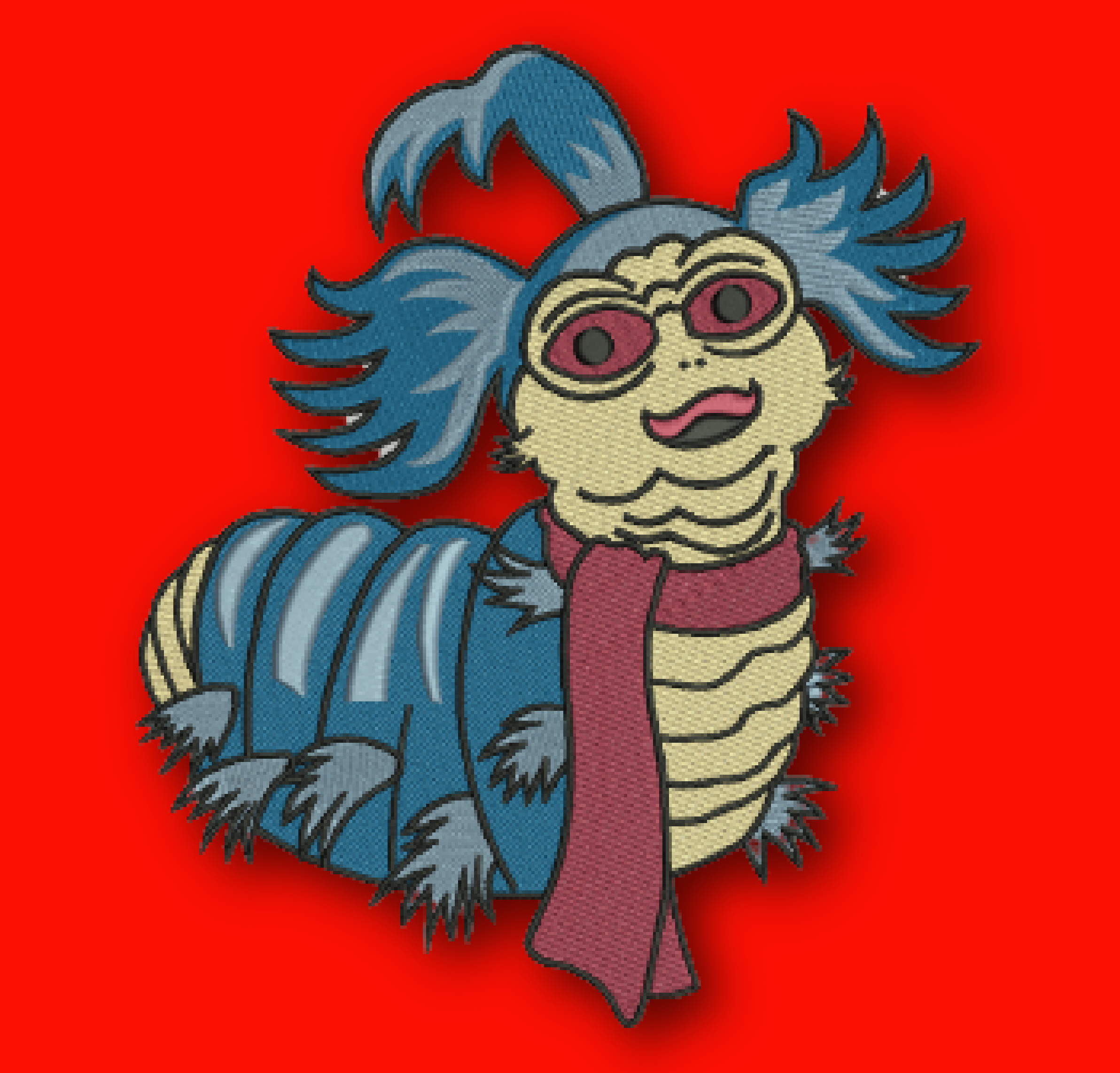 Embroidery digitizing portfolio sample 1